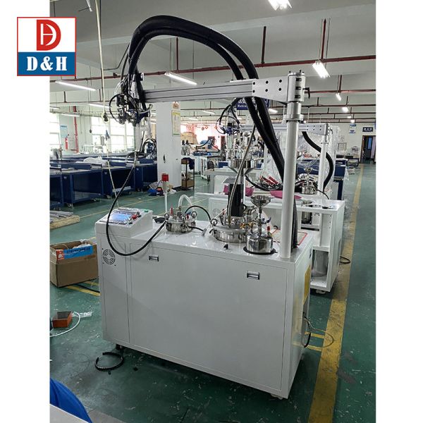 liquid silicone electronic potting compound machine 2K DOS Led  rubber mixing machine