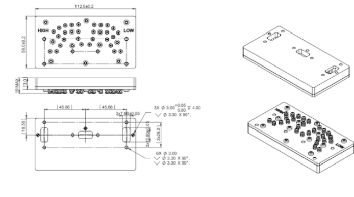 15GHz  WR-62  WAVEGUIDE DUPLEXER
