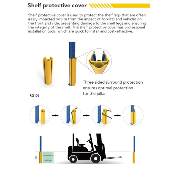 Door Protection Flexible Safety Barrier For Warehouse