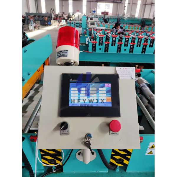 Hengfu IBR 686 Roof Sheet Roll Forming Machine with 40m/min Production Speed, 23 Forming Stations, and PLC Control System for High-Efficiency Trapezoidal Metal Roofing