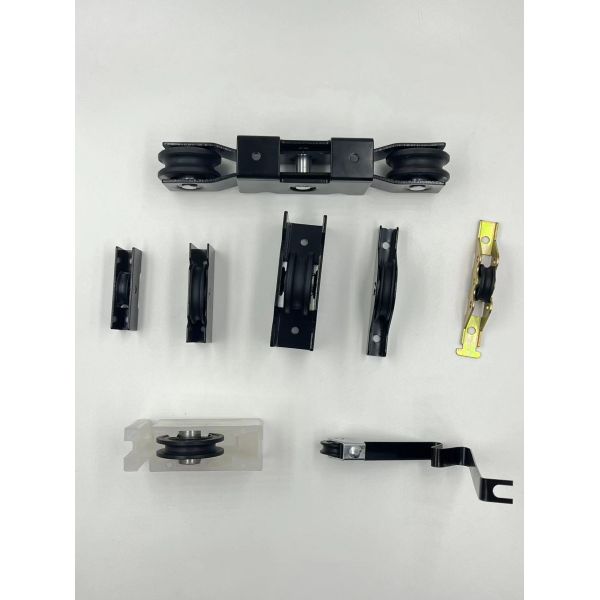 Apartment Iron Window Pulley With Sliding Door Tracks And Rollers Accessories Heavy Duty