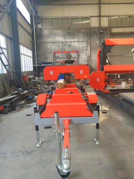 Máquina de serração de madeira portátil mini-serrador Processamento de madeira simples de operar