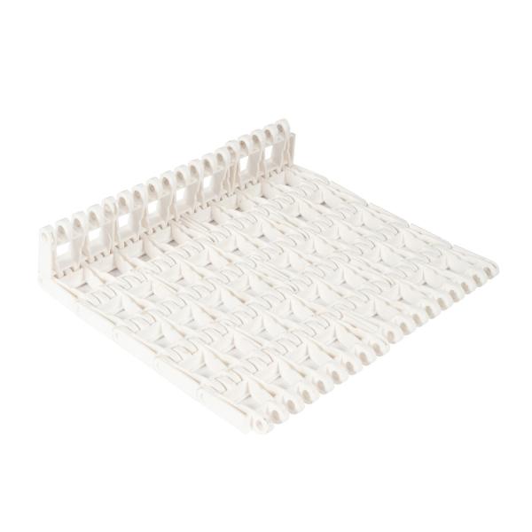                  Clear Plastic Chain Plastic Modular Slat Top Chain for Assembly Line             