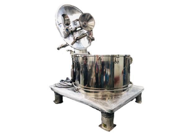 600L Peeler vertical farmacêutico centrifugam a descarga inferior