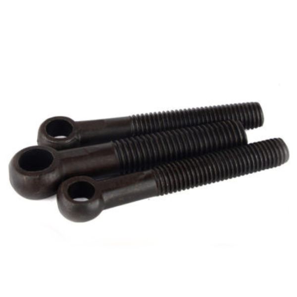 Grado de elevación de acero 4,8 del perno de ojo de la capa del óxido del negro del perno de ojo de carbono DIN444