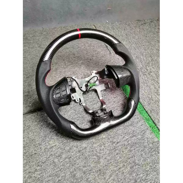 Unleash the Power of Cyberpunk Design with Mitsubishi EVO Carbon Fiber Steering Wheel