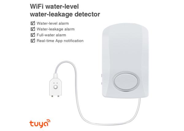 ABS Water Leak Alarm Detector Smart Home Flood Sensor FCC Certificate