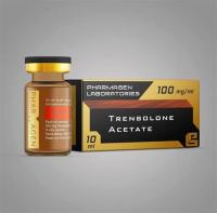 Rótulos e caixas de frasco de 99% acetato de tren 100mg
