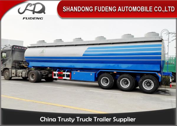 Carbon Steel 15000 Gallon 50m³ Fuel Tanker Semi Trailer 12 Wheeler Plam Oil Transport