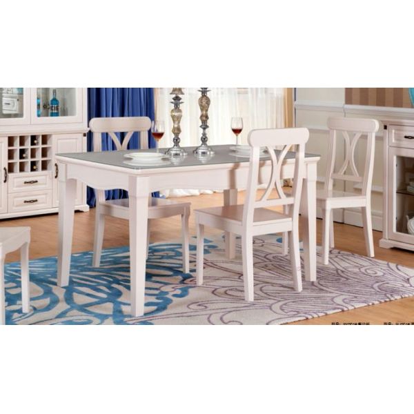 Luxury Beautiful Modern Contemporary Dining Sets Excellent Moisture - Proof
