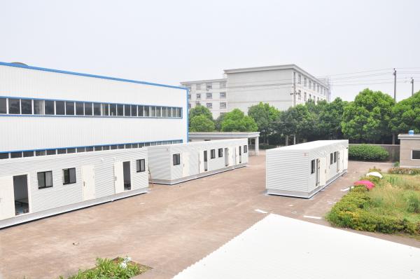 Casas modulares pré-fabricadas de aço leve Casa dobrável personalizada Alto desempenho para viver