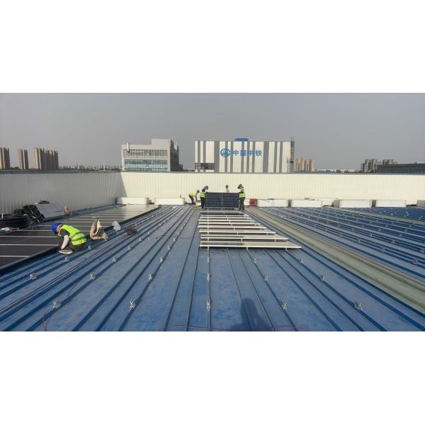 Metal Roof Clamp Solar Mounting System Waterproof Design