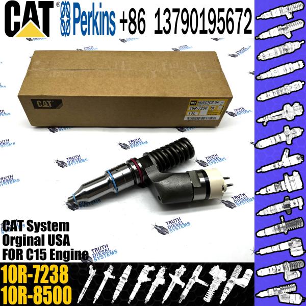 Injecteur de carburant commun 246-1854 de rail de moteur de pression 2461854 10R-7238 pour CAT C15 3508C 3512C