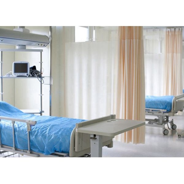 Claro - rolo não tecido descartável azul do Bedsheet da massagem dos PP da folha de cama para o hospital