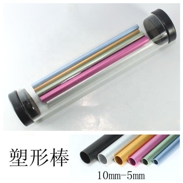 Colorful 6pcs C Curve Metal Rod Sticks DIY Nail Art Tool