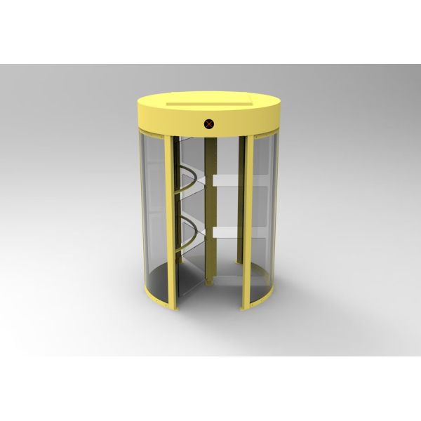 Face Recognition Turnstile Barrier Gate System Access Control Full Height Security Turnstile