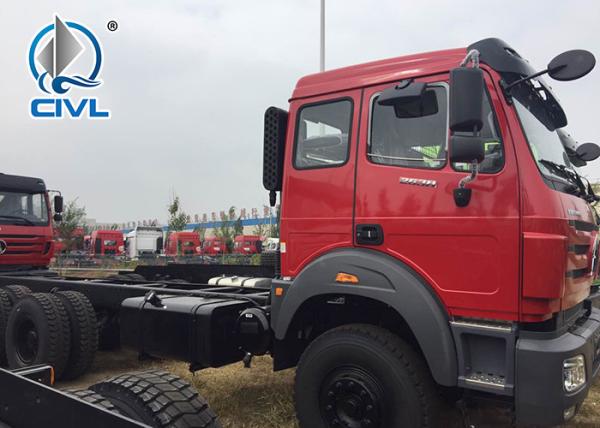 Northbenz Beiben 6x4 6x6 10 Wheel Cargo Lorry Truck Heavy Duty 25 Ton / 30 Ton