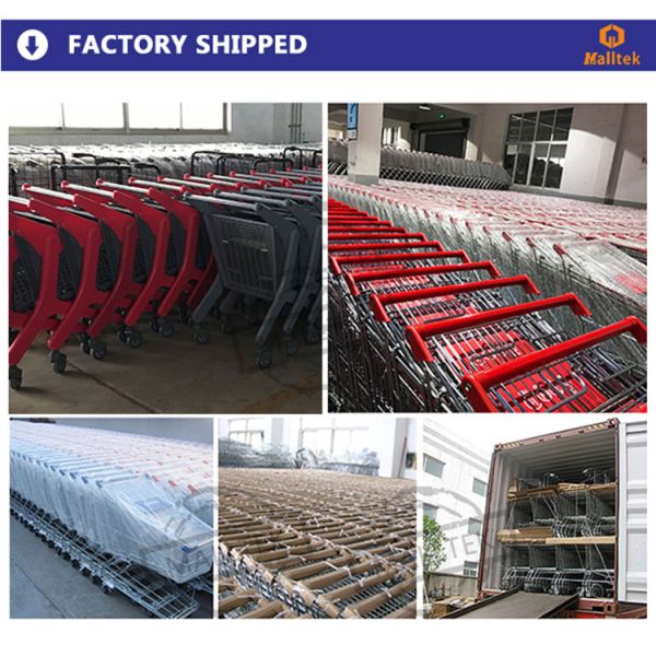 220L Plastic Shopping Trolley With Customisable Colours And Heavy Loading Capacity