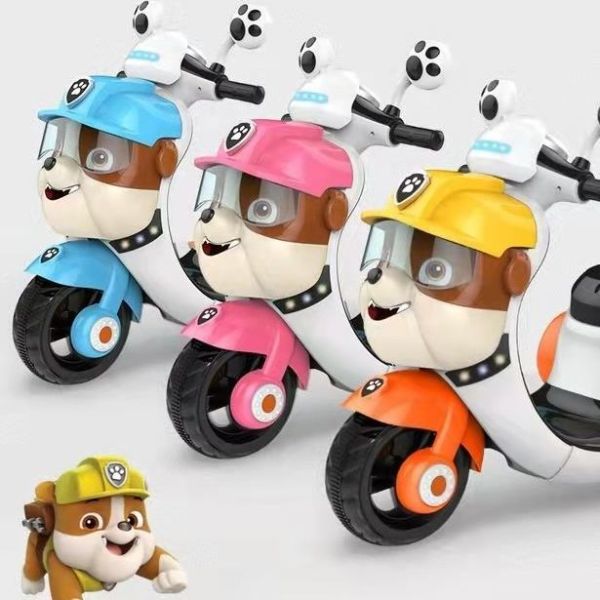 Детский трехколесный мотоцикл со светом и музыкой Время зарядки 8-10 часов