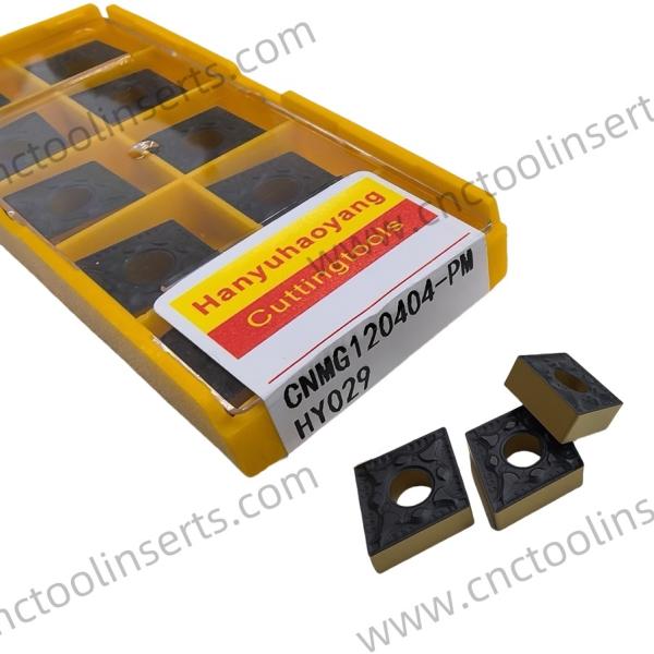 CNMG120412-PM CNMG Turning Inserts Smooth Surface Erosion Resistant
