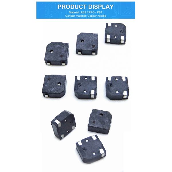 Зуммер 3V 5V 1.5V радиотелеграфа 8.5*8.5*3mm 2700HZ микро- SMD