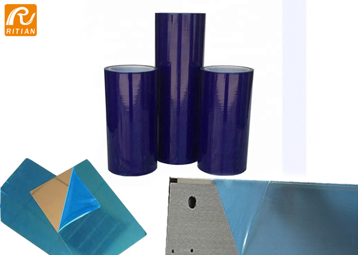 UV Resistant 6 Months PE Protective Film with Clean Peel No Residue and 1240mm Width for Sheet Metal