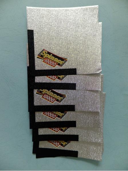 Professional manufacturer Aluminium foil beer Bottle Neck Labels Self Wet Strength Adhesive Paper Beer Label