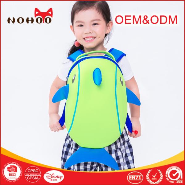 Dolphin Design Small Personalized Backpacks For Toddlers Unisex 0.5KG