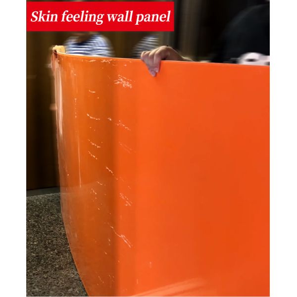 Кожа чувствует бамбуковую доску стены волокна древесины бамбука угля 1220*3000*8mm