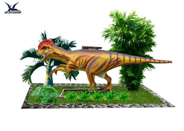 Handmade Animatronic Large Ride On Dinosaur For Theme Park / Amusement Park / City Plaza