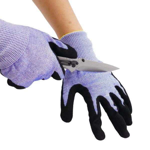 Guantes resistentes a cortes, guantes de trabajo con pantalla táctil resistentes al desgaste