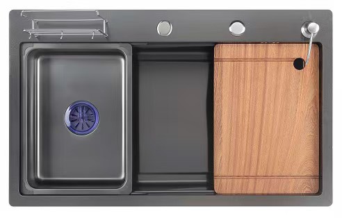 36 Inches Cabinet Size Drop-in Kitchen Sink and Performance with 1 Bowl
