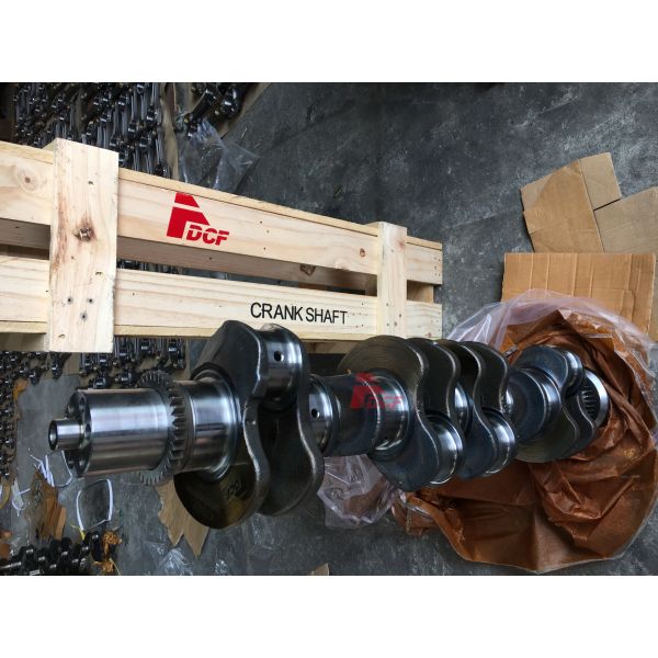 6D107 Disel Engine Crankshaft For KOMATSU Excavator Parts PC200-8 PC240LC-8