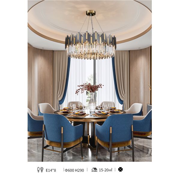 Modern Luxury Crystal Chandelier Contemporary Flush Mount Ceiling Light Fixture Raindrop Square Chandelier Lighting