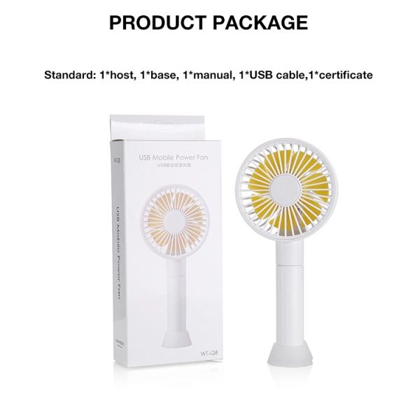 Перезаряжаемые вентилятор USB Handheld