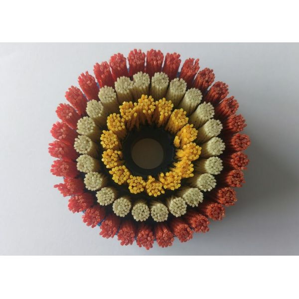 Engineered Custom CNC Deburring Brushes , Ceramic Disc Metal Processing Brushes