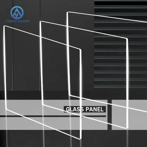 2mm 3mm Custom Small Size Laser Cut Glass Transparent Panel