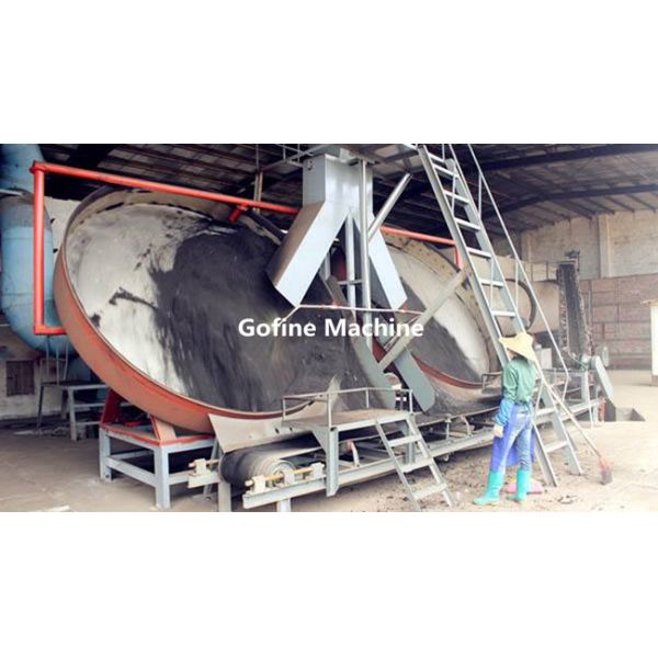 Compact Structure NPK Fertilizer Production Plant , Fertilizer Granulator Machine