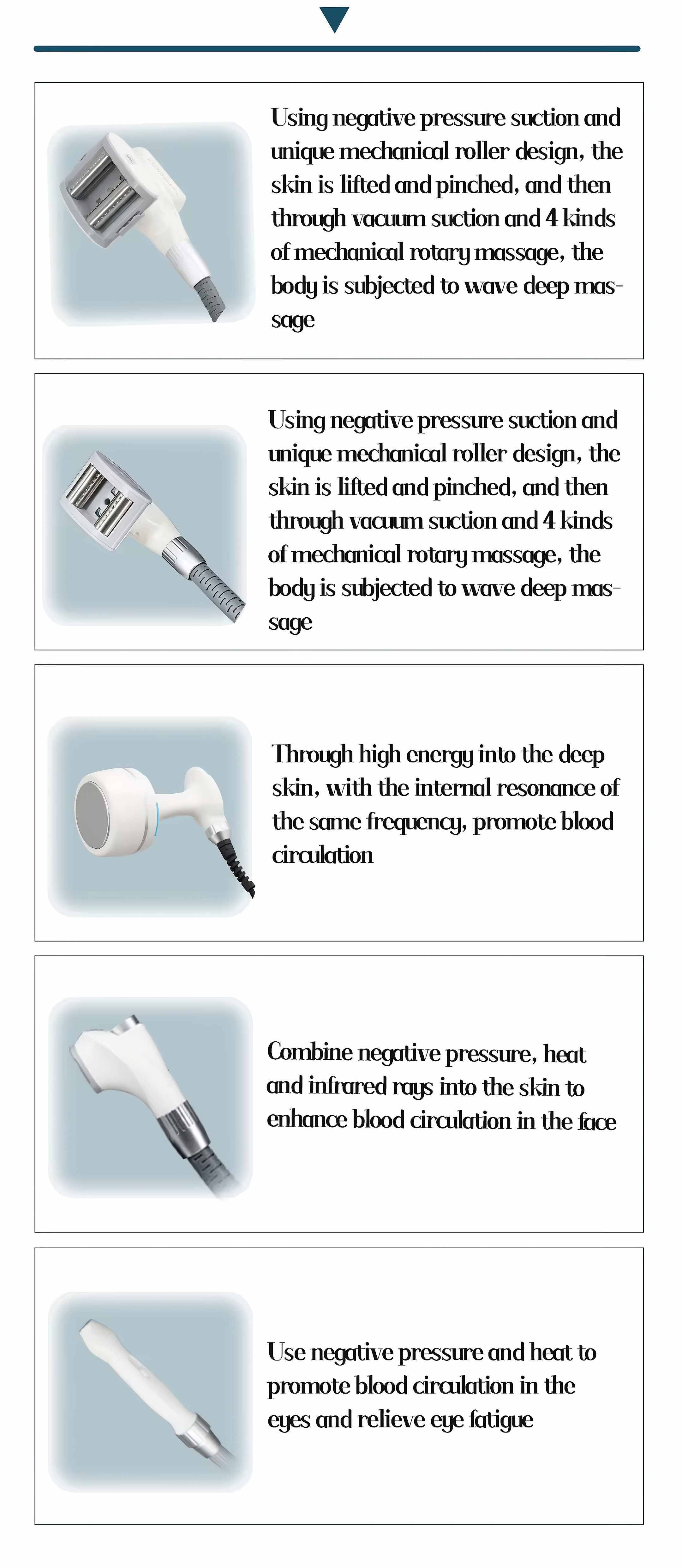 Multi-Functional Non-Invasive Vacuum & RF Body Shaping Tightening Equipment