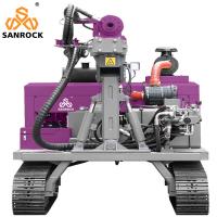Máquina de condução de pilhas solares Hidráulica Pilha portátil Pilha de condução de parafusos Equipamento de condução de pilhas com binário rotativo 10000N.m