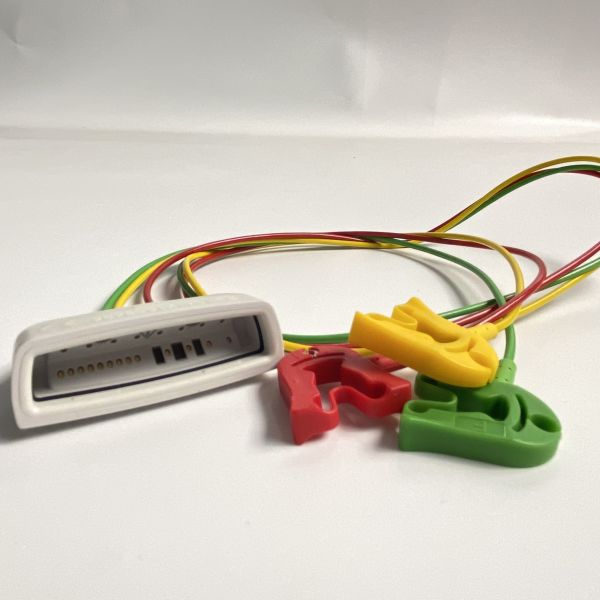 Telemetry Three Lead European Standard Clamp ECG 3-Lead Grabber IEC  Tele  REF：989803171901