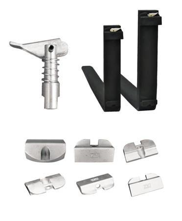 High Precision Forklift Truck Parts Carbon Steel Custom Tolerance With Heat Treatment