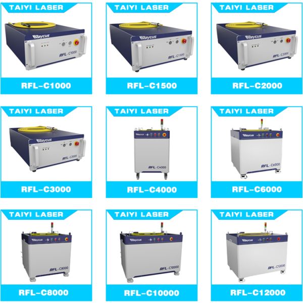 Raycus RFL-C2000 2000W 2KW Continuous Fiber Laser Source for Laser Cutting Machine