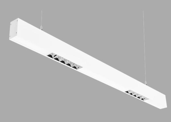 CE PC Diffuser Natural White LED Linear Lighting Fixture Long Life 48W 220Volt