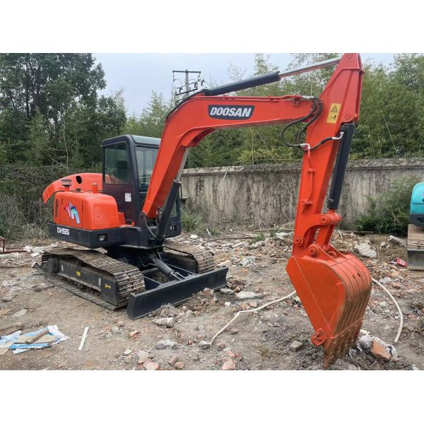 Doosan DH55 DX55 DH60 DX60 Used Excavator 5.25 Ton Crawler Excavator