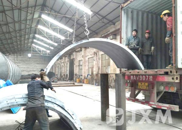 60t Separated Type Cement Silo Construction / Durable Sheet Cement Silo