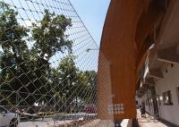 fil architectural Mesh Building Protection Net de 4.0mm