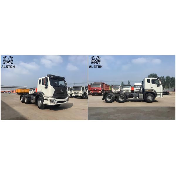 Sinotruk Hohan N7G Truck Price, Used Howo N7 6x4 Tractor Truck 371hp 400hp 440hp