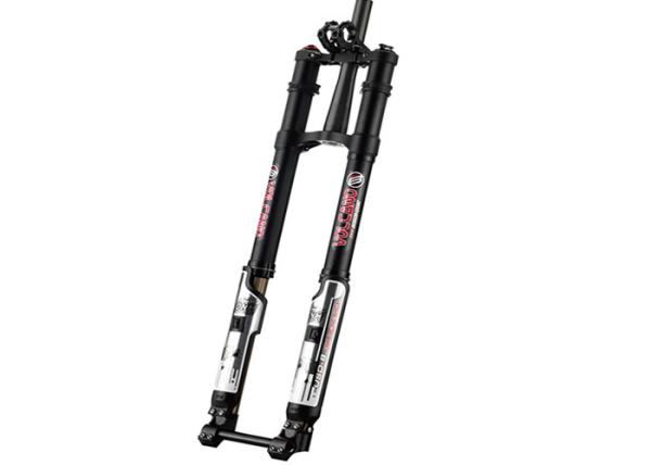 Downhill Suspension Custom Bike Forks Black Dual - Crown Inverted 8 Inch
