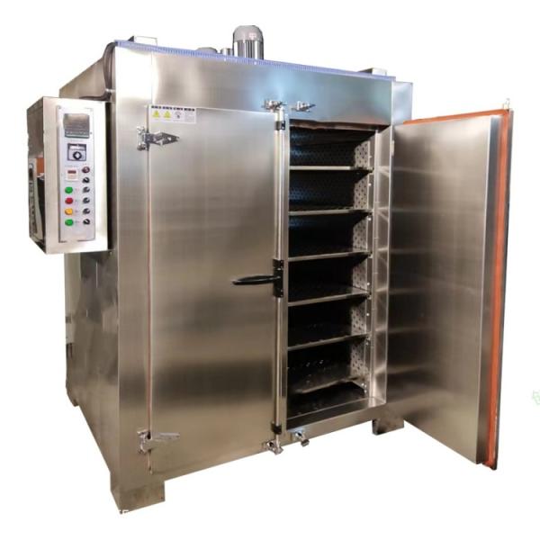 Ar quente industrial que circula secando a mandioca das ervas de Oven Tea Seaweed Chips Tobacco